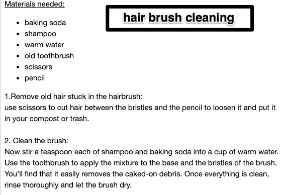 Bamboo Paddle Hairbrush (Large)