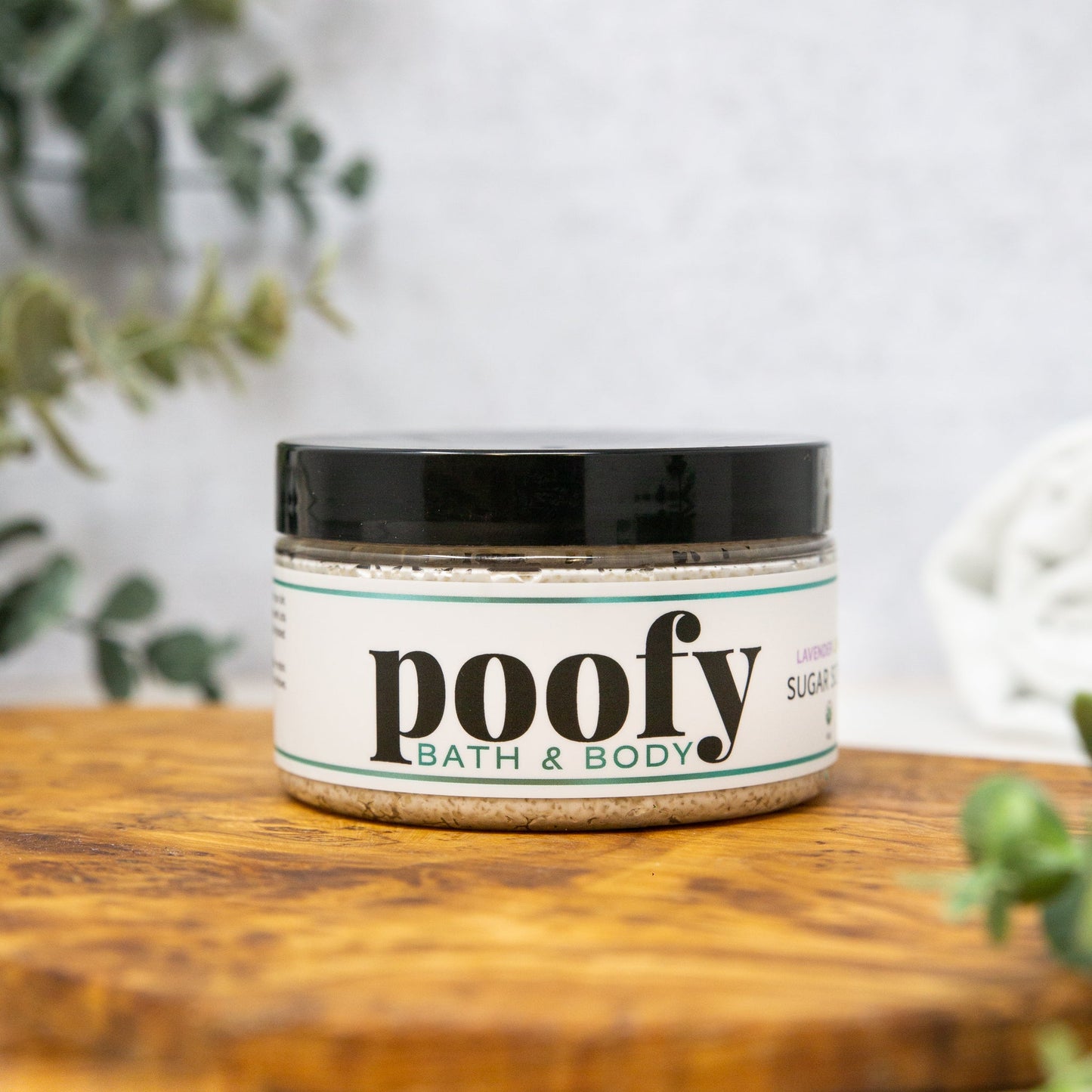 Lavender Lemon Creamy Sugar Scrub Organic