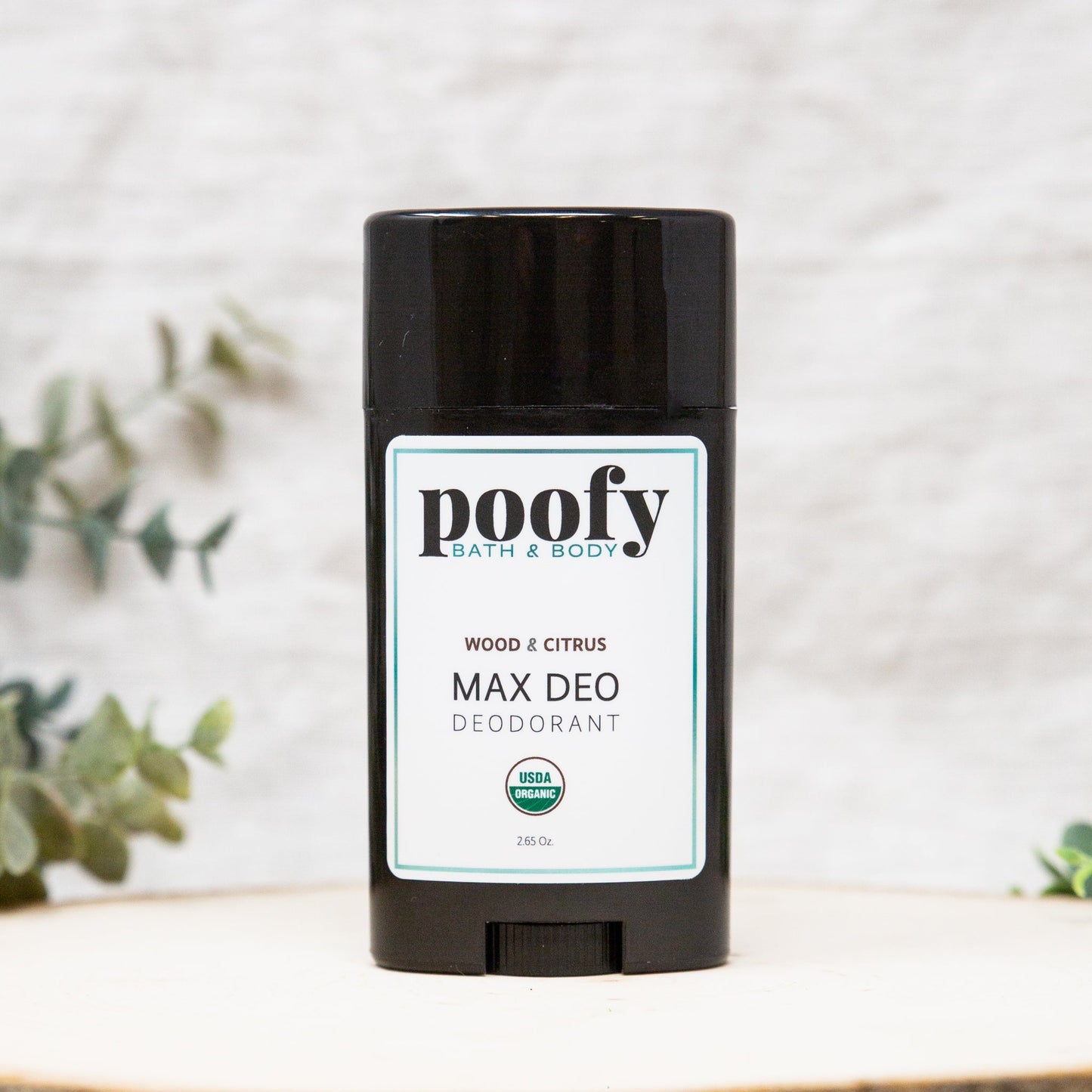 Max Deo Wood & Citrus Deodorant Organic
