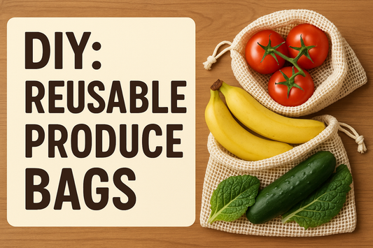 DIY: Stitch Your Way to Sustainable Shopping with Reusable Produce Bags