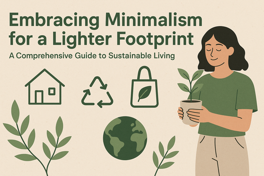 Embracing Minimalism for a Lighter Footprint: A Comprehensive Guide to Sustainable Living