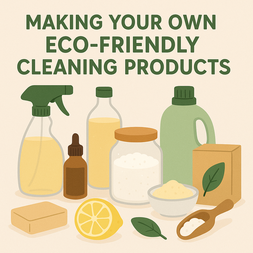 Making Your Own Eco-Friendly Cleaning Products: A Comprehensive Guide