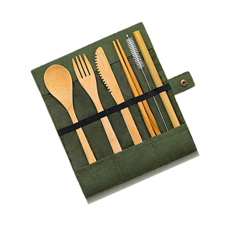 Bamboo Travel Utensil Set
