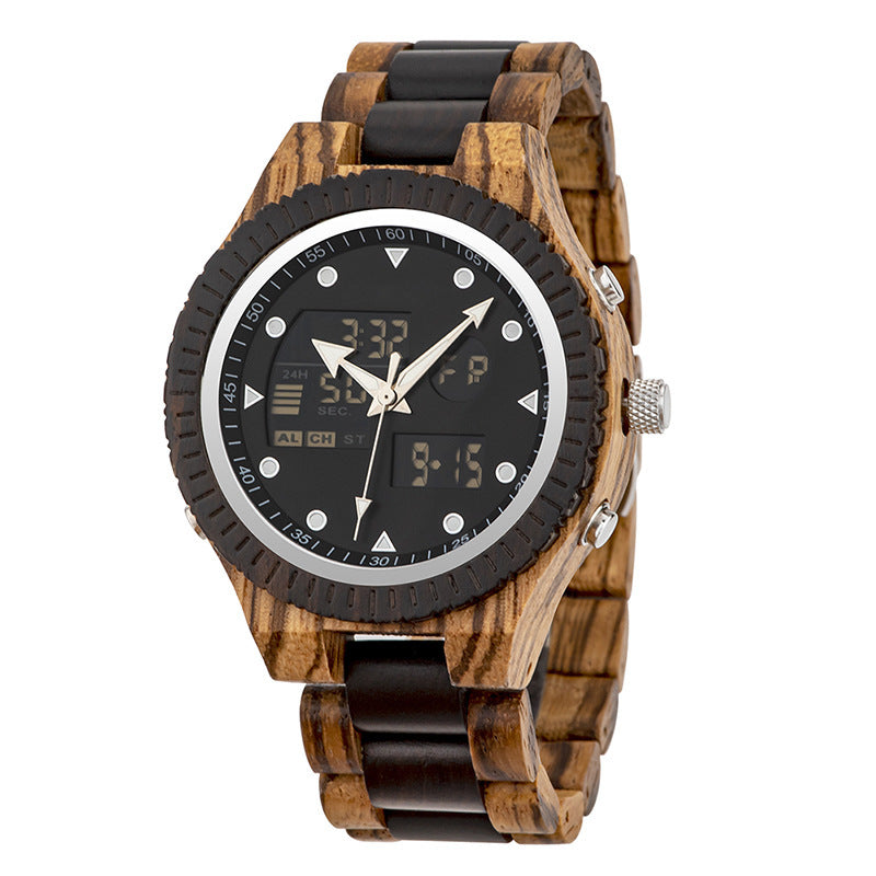 Handcrafted Casual Wooden Watch for Modern Style