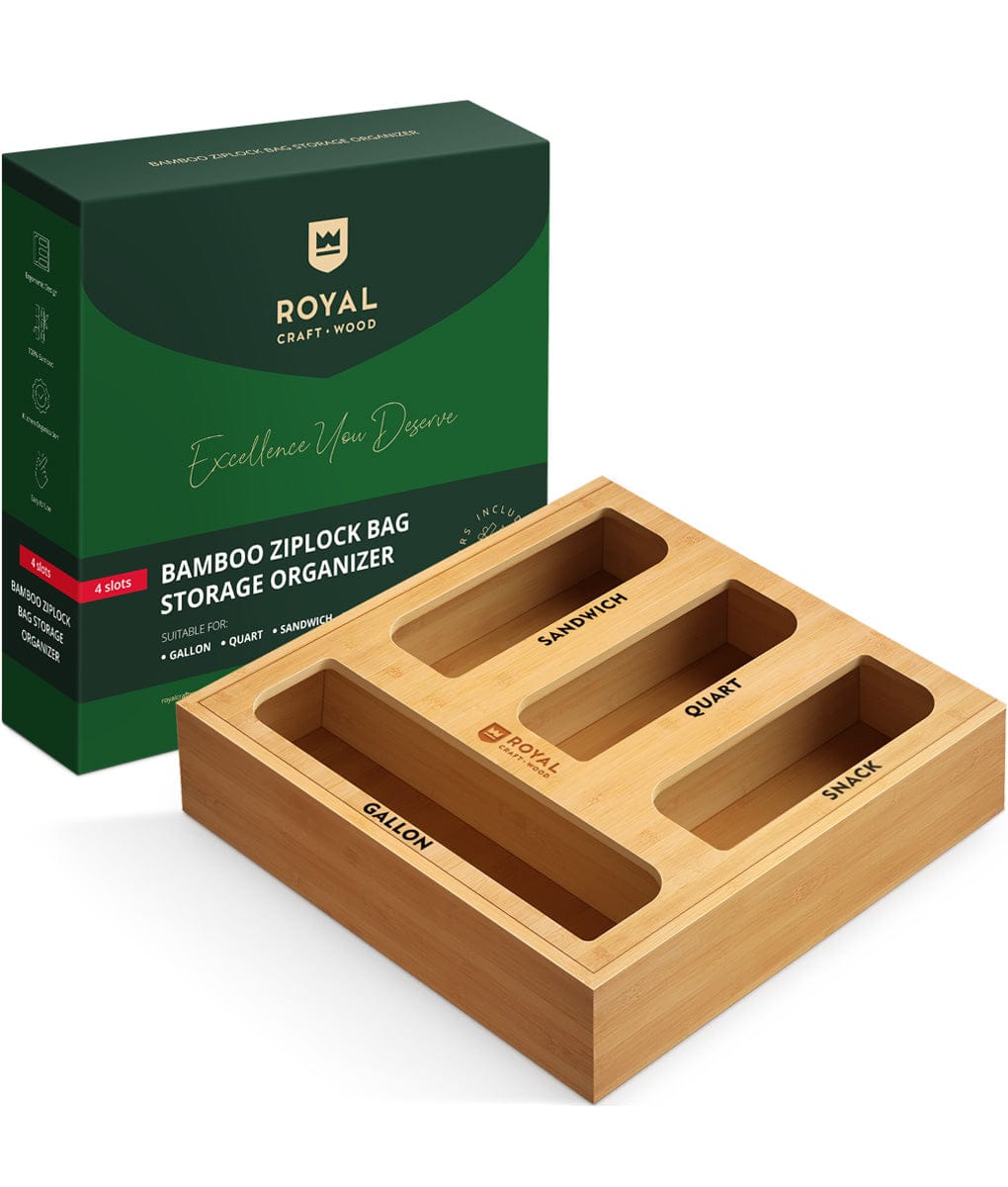 Ziplock Bag Storage Organizer