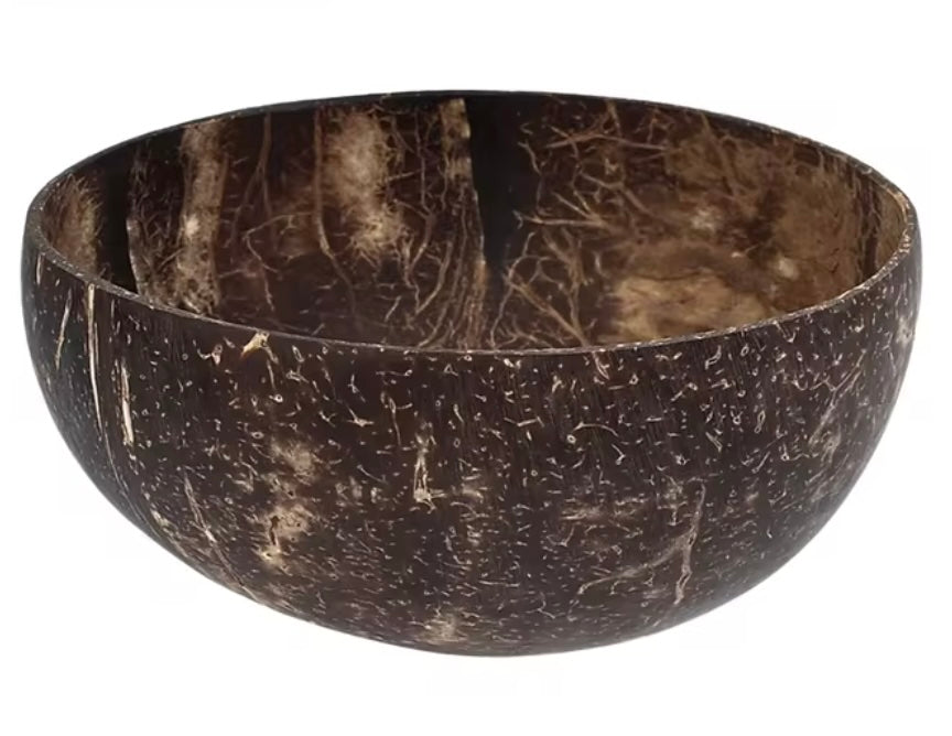 1pc 500 mL Natural Coconut Bowl