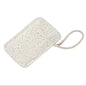 1pc Natural Loofah Scouring Pad - White