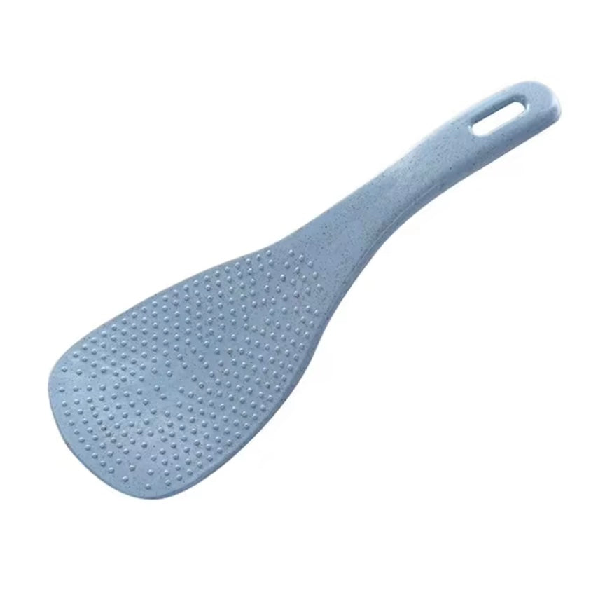 1pc Wheatstraw Rice Spoon - Blue