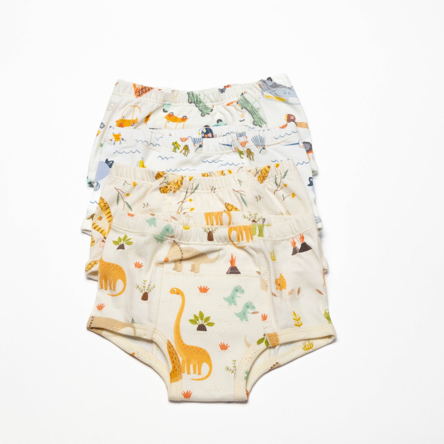 Organic Potty Training Underwear – Size 2 & 4( 4 pack)