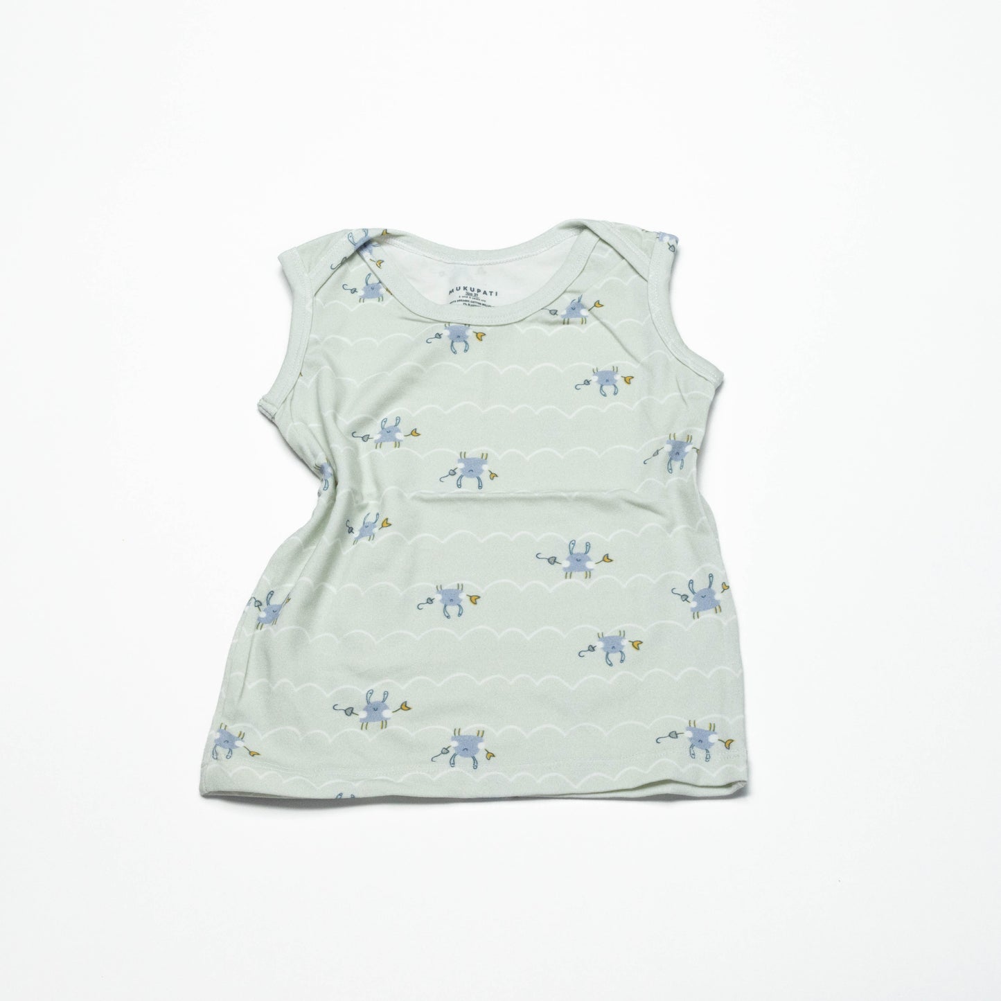 Non-Toxic Organic Toddler Undershirts Top– Soft & Sustainable (Size 2)