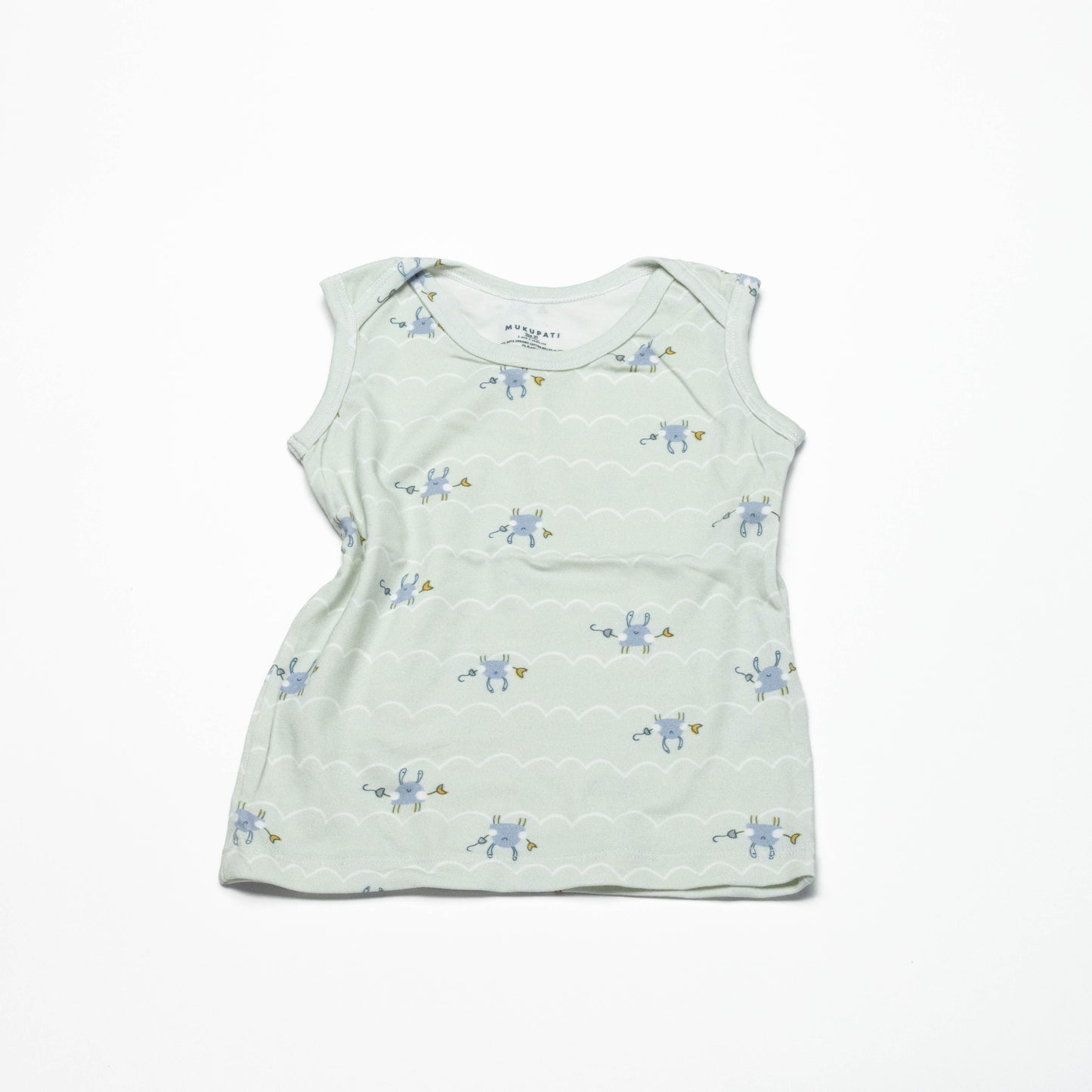 Non-Toxic Organic Toddler Undershirts Top– Soft & Sustainable (Size 2)