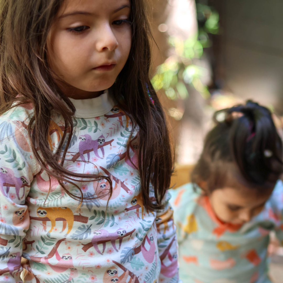 Sloth Serenade Organic Pajamas