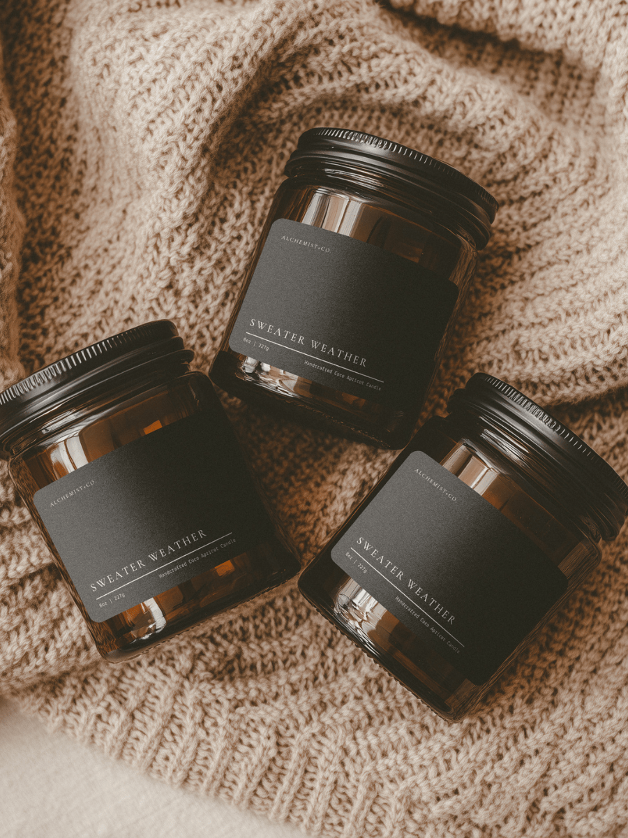 Almond Amaretto + Vanilla Macaroon Fall Wellness Candle