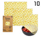 3pcs Reusable Beewax Wraps - Banana