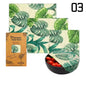 3pcs Reusable Beewax Wraps - Leaves Pattern