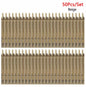 50pc Bamboo Toothbrush - Beige