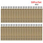 50pc Bamboo Toothbrush - Black