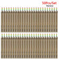 50pc Bamboo Toothbrush - Rainbow