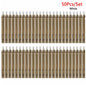 50pc Bamboo Toothbrush - White