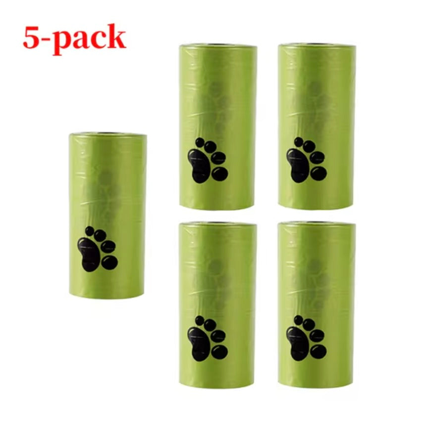 5 Biodegradable Dog Poop Bags