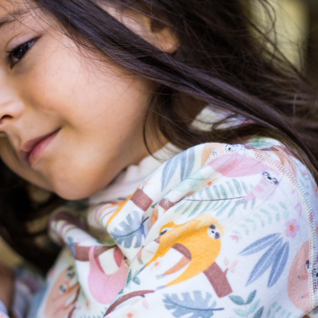 Sloth Serenade Organic Pajamas