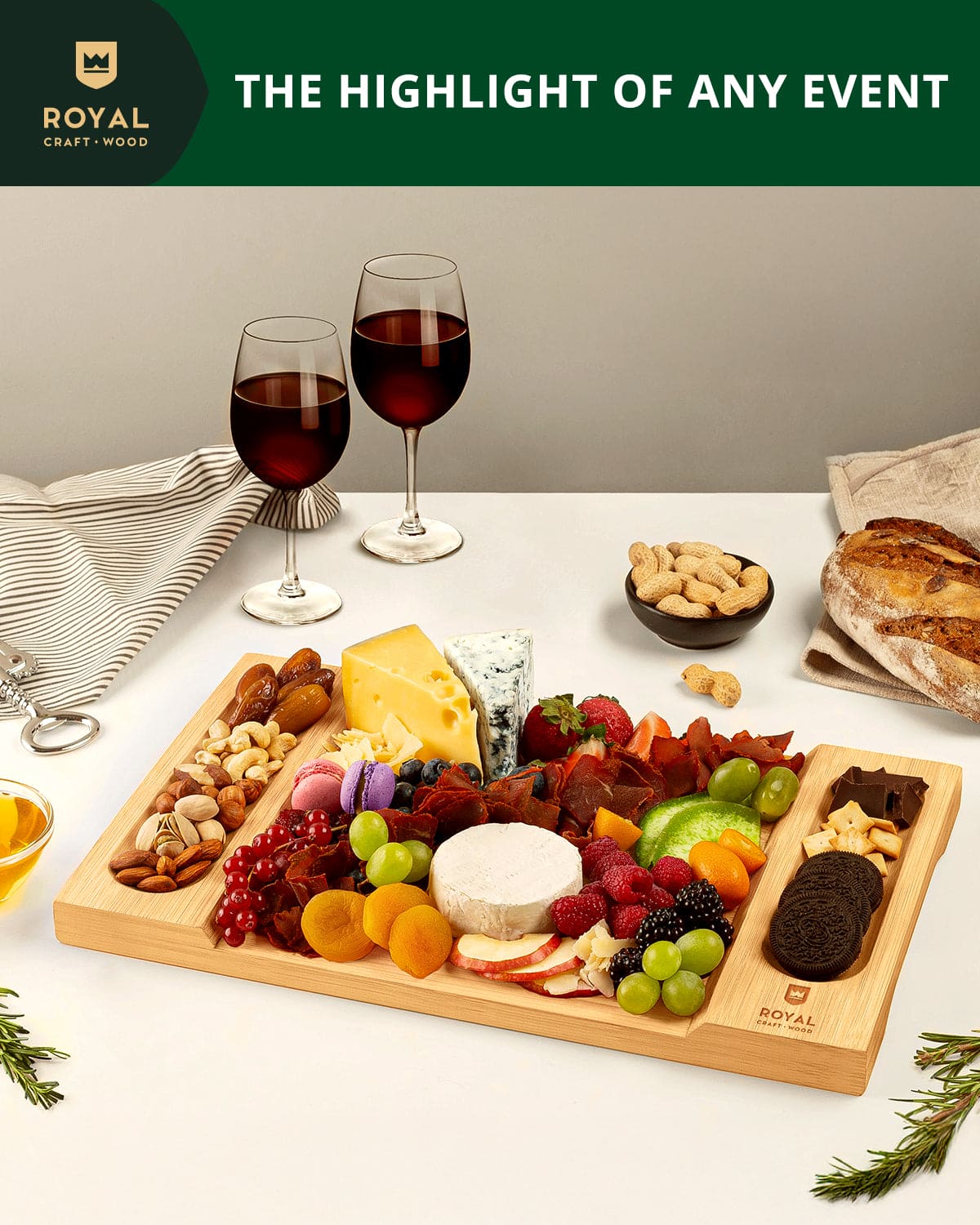 Cheese Board, 15.5” x 10”