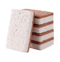 5pcs Wood Pulp Microfiber Sponge