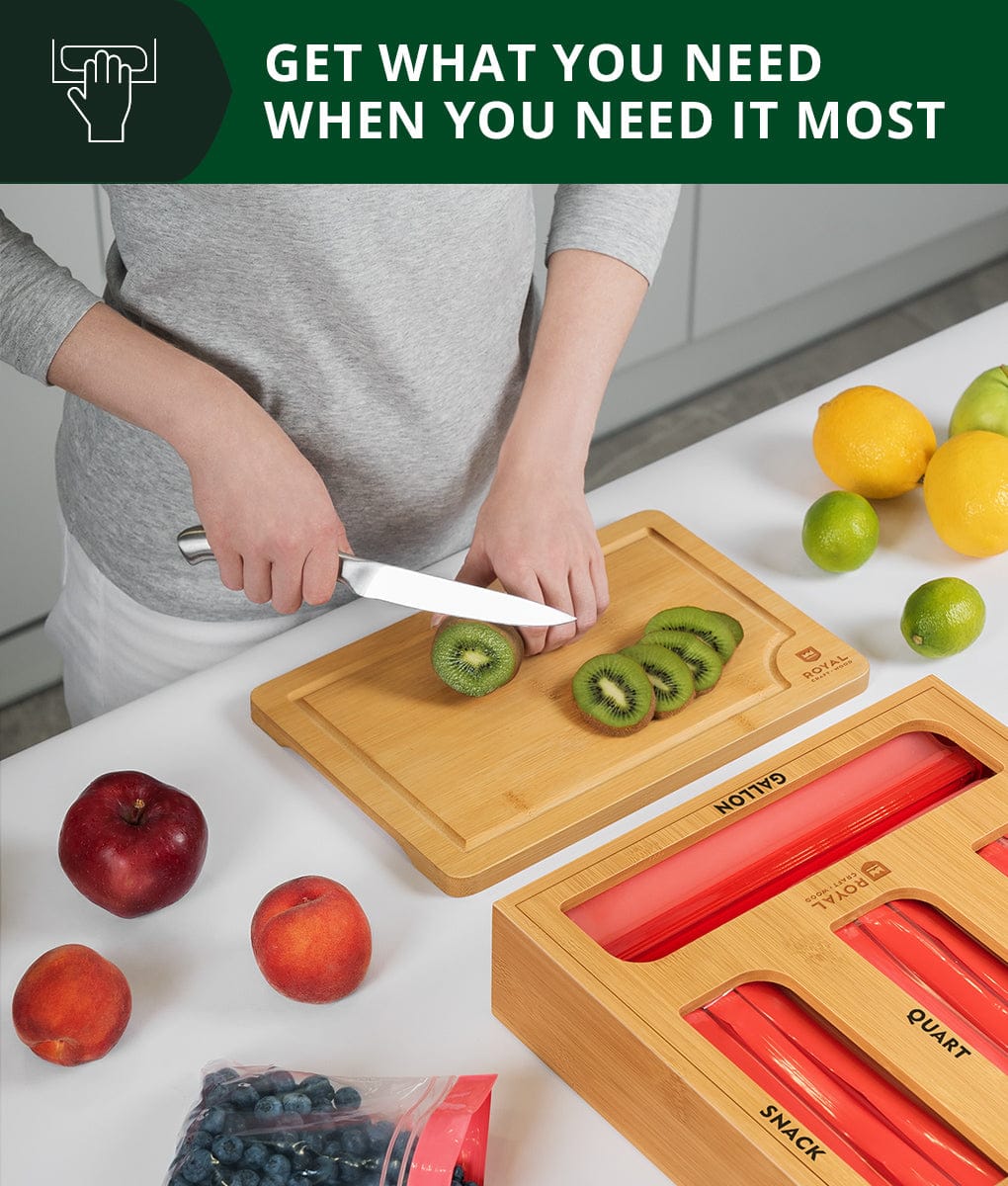 Ziplock Bag Storage Organizer