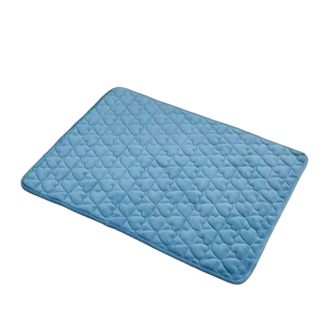 90x70cm Washable Pet Sleeping Bed Mat - Blue