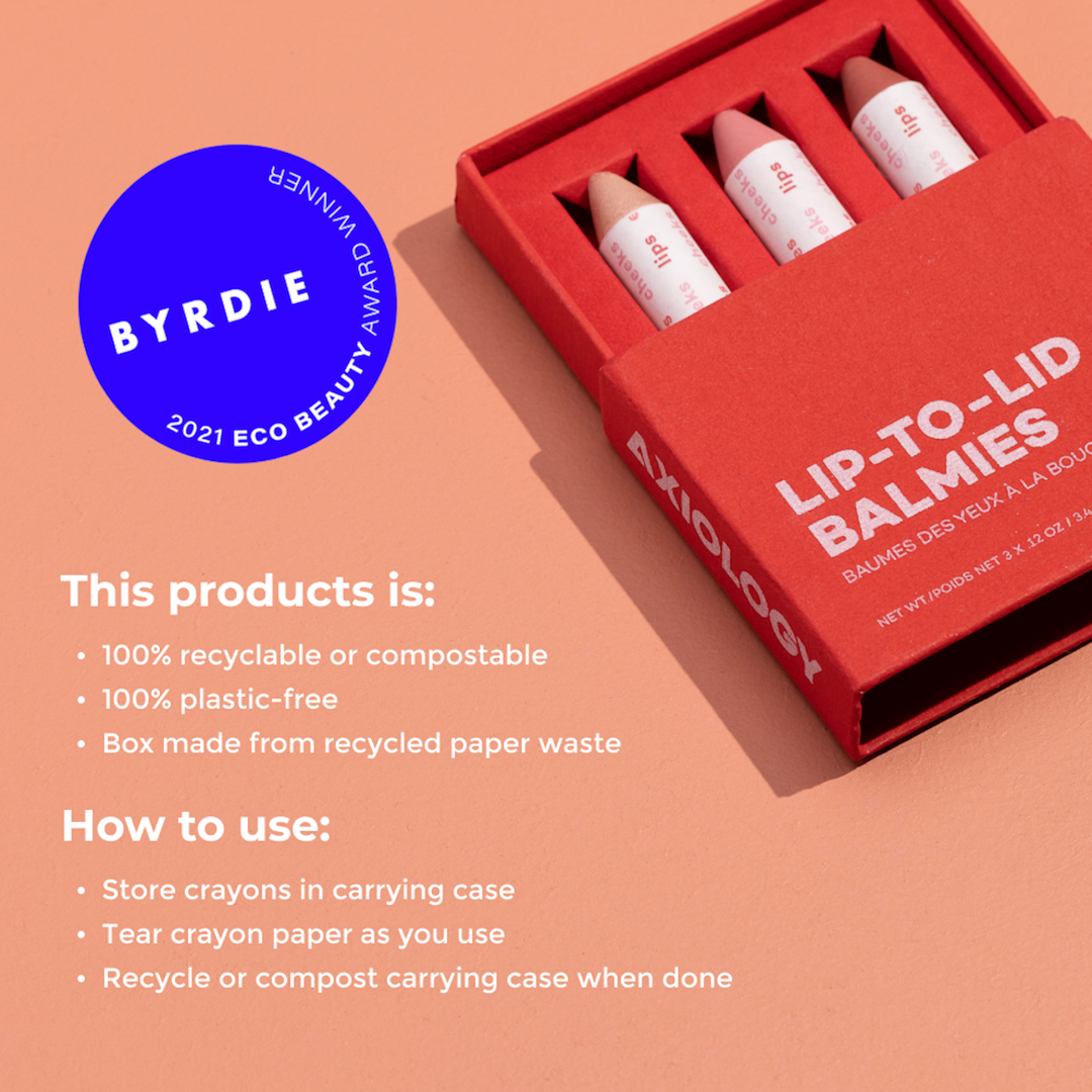 3-in-1 Balmie Crayon Trio Set