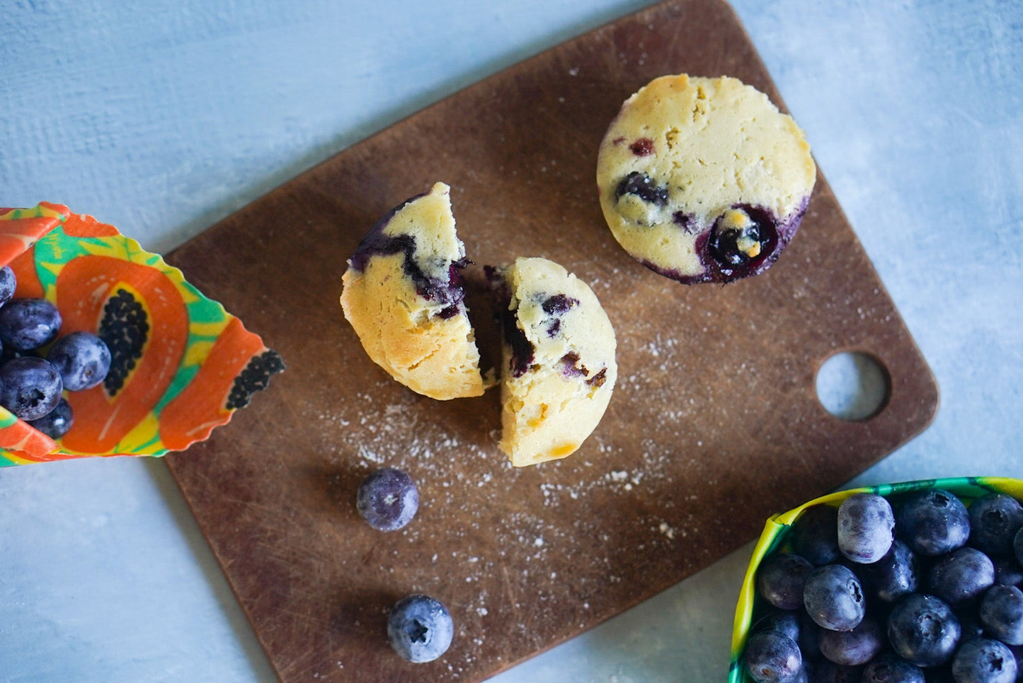 Beeswax Wrap Bulk Roll - Avocado Print
