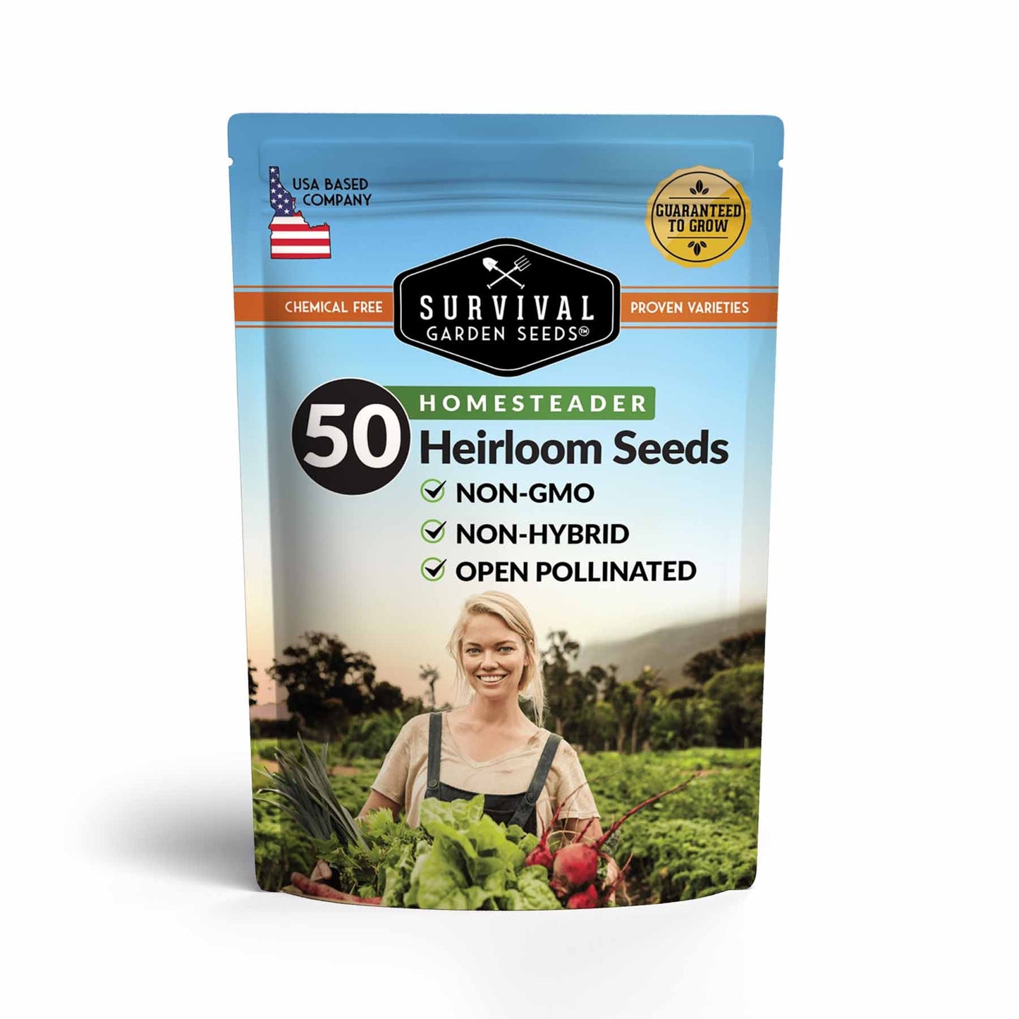 Homestead Garden Collection – 50 Essential Seeds for Self-Reliant Living