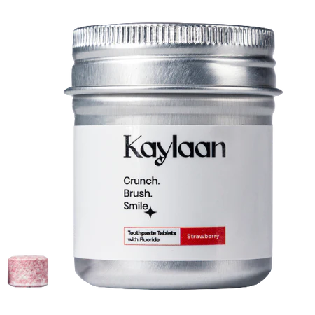 Kaylaan Wild Strawberry Toothpaste Tablets