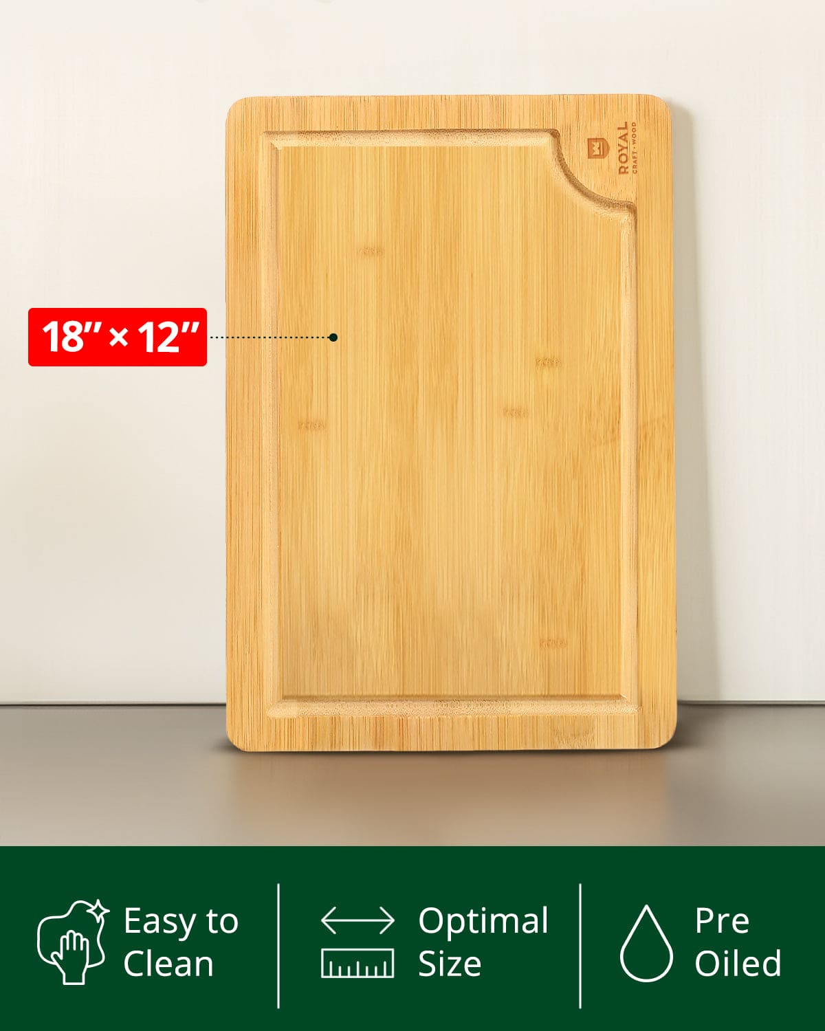 Cutting Board XL, 18”x12”