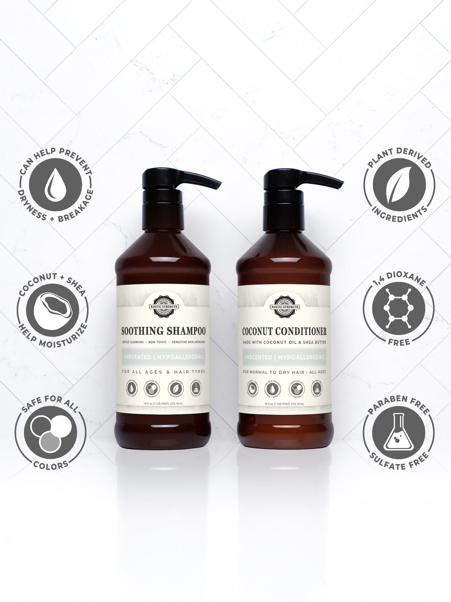Soothing Shampoo | Rosemary & Mint