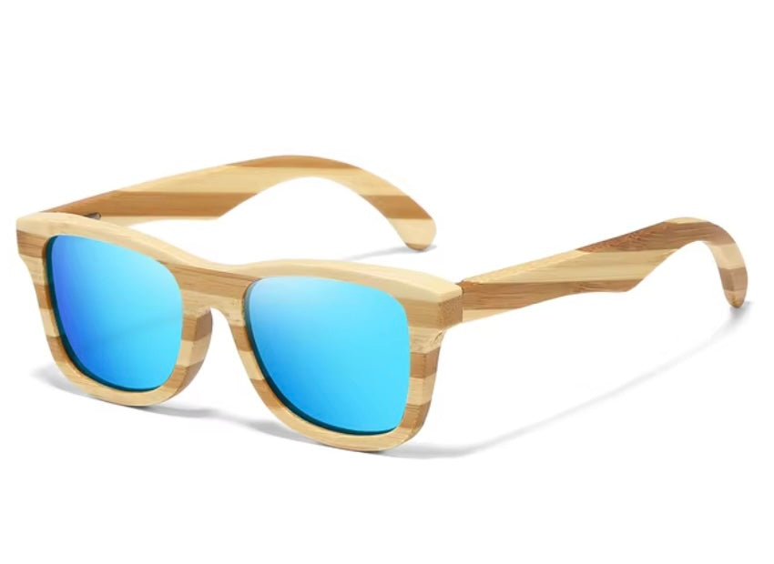 Unisex Bamboo Shades - Blue