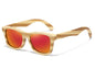 Unisex Bamboo Shades - Red