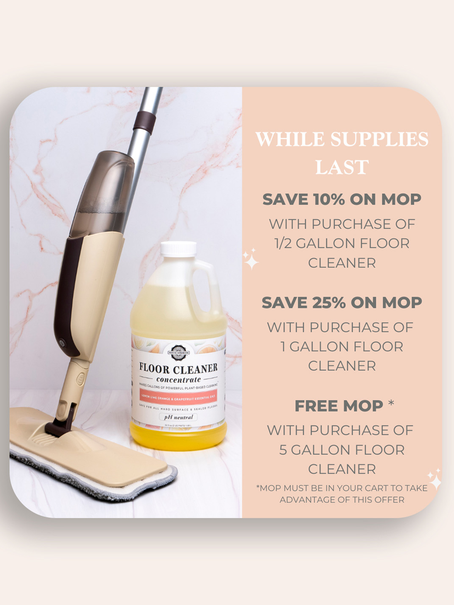 Floor Cleaner Concentrate | Sunburst Citrus