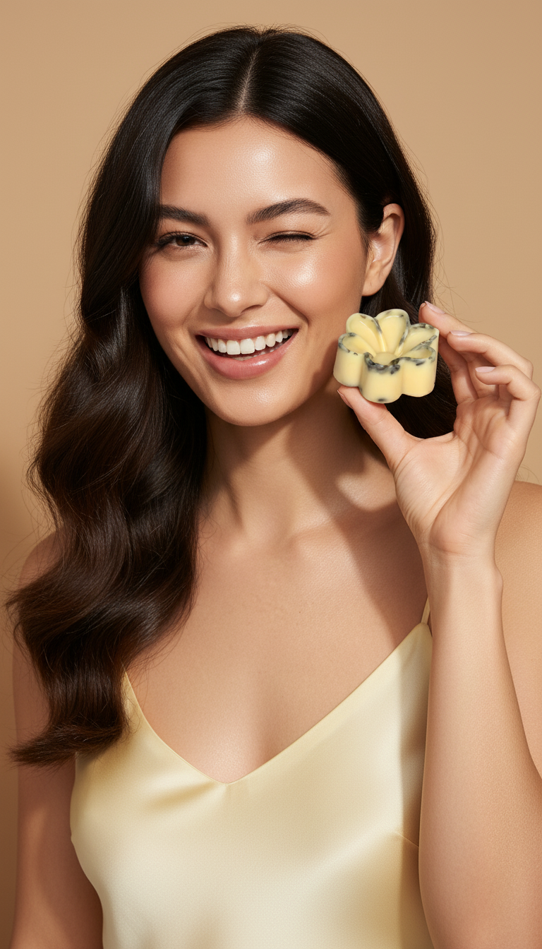 Flower Shaped Lotion Bar