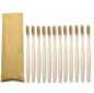 10pc Bamboo Toothbrush - Gold