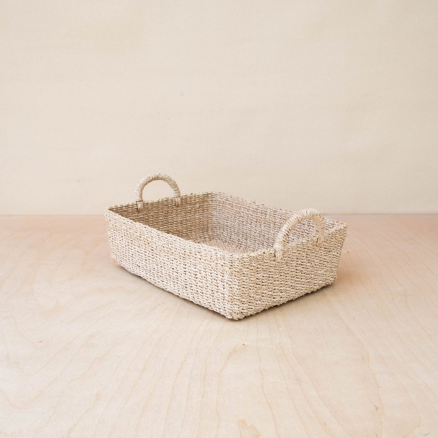 Woven Rectangle Tray - Decorative Basket | LIKHÂ