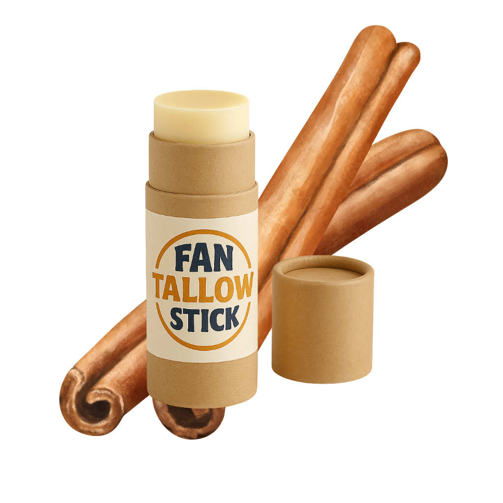 Cinnamon Tallow Lip Balm – .35 oz Travel Size