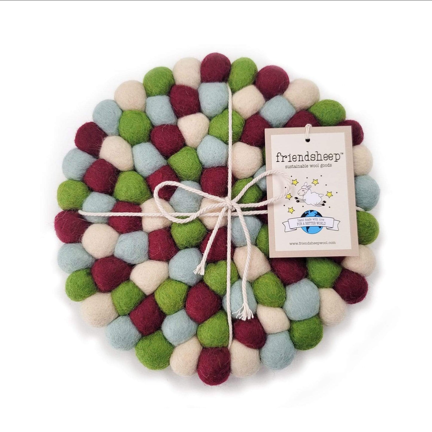 Yuletide Eco Coasters/Trivets