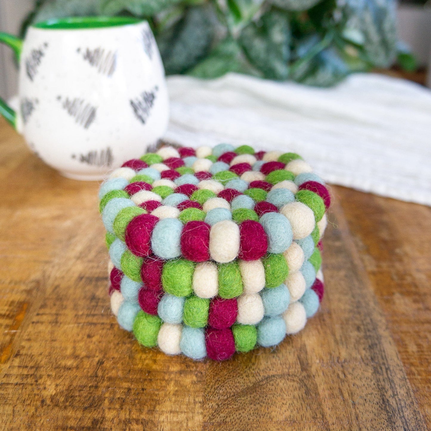 Yuletide Eco Coasters/Trivets