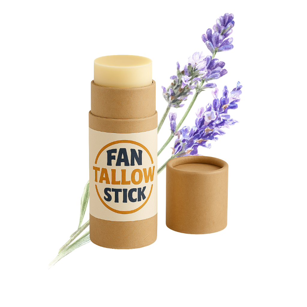 Lavender Tallow Lip Balm – .35 oz Travel Size