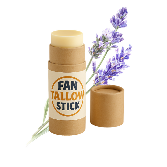 Lavender Tallow Lip Balm – .35 oz Travel Size