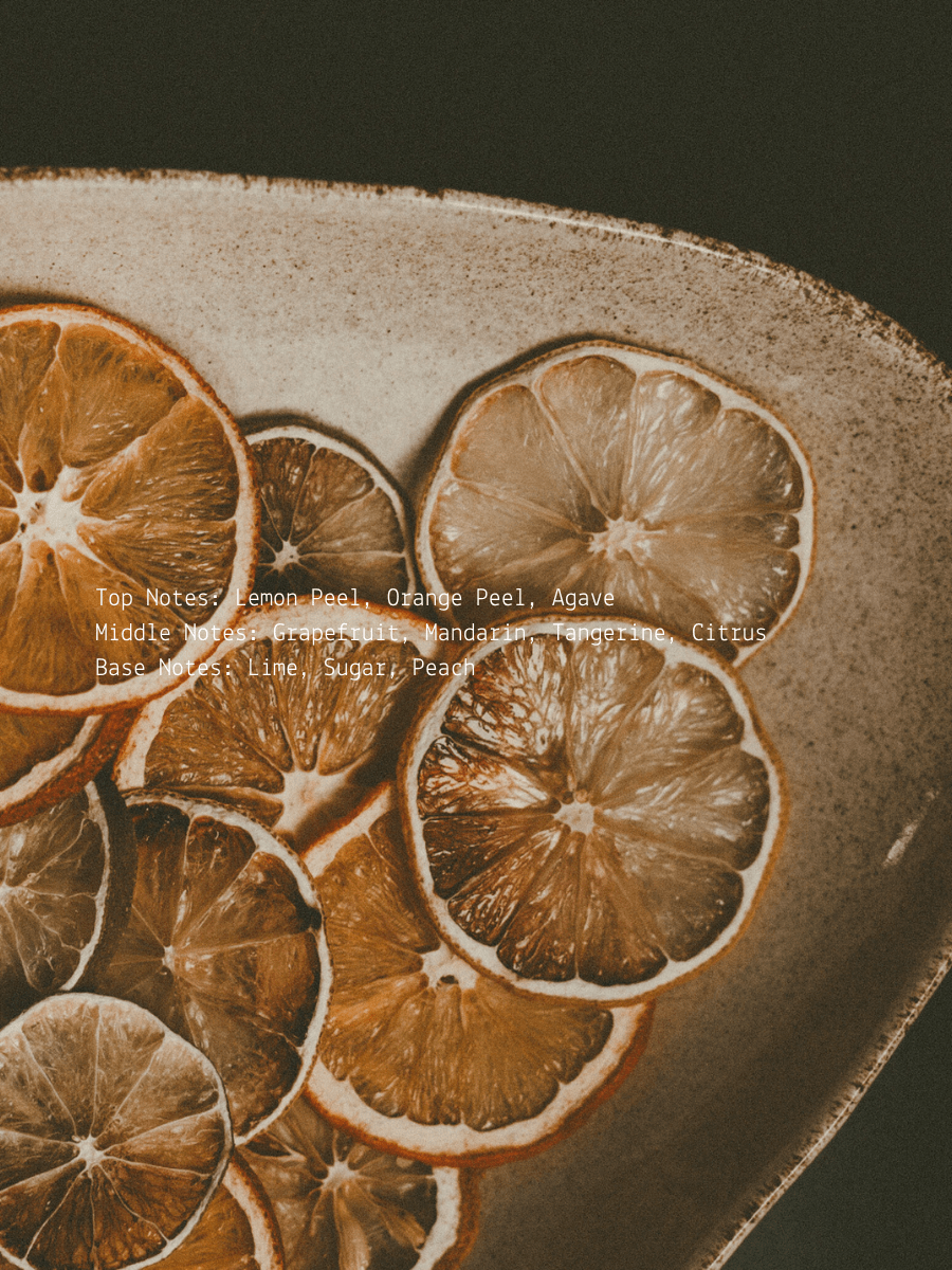 Agave Lemon Peel + Mandarin Renewal Wellness Candle