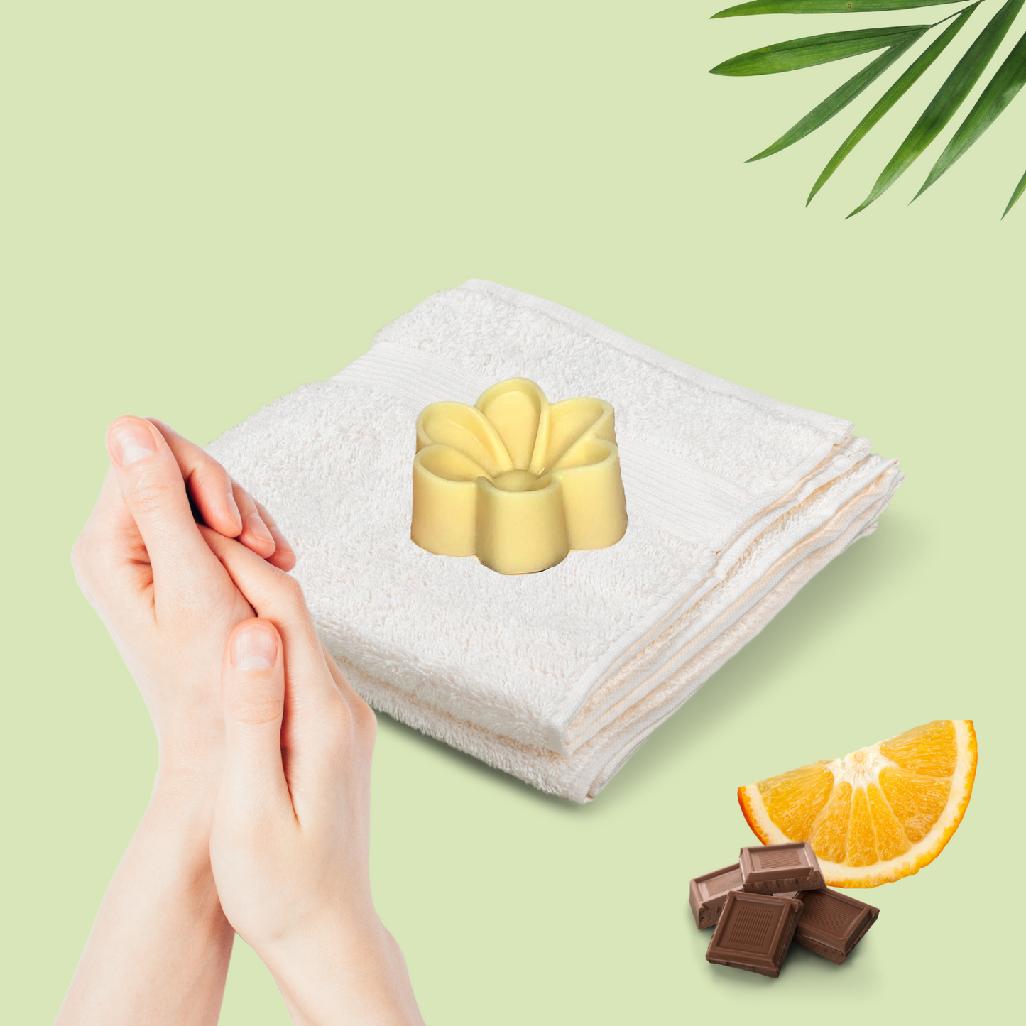 Flower Shaped Lotion Bar