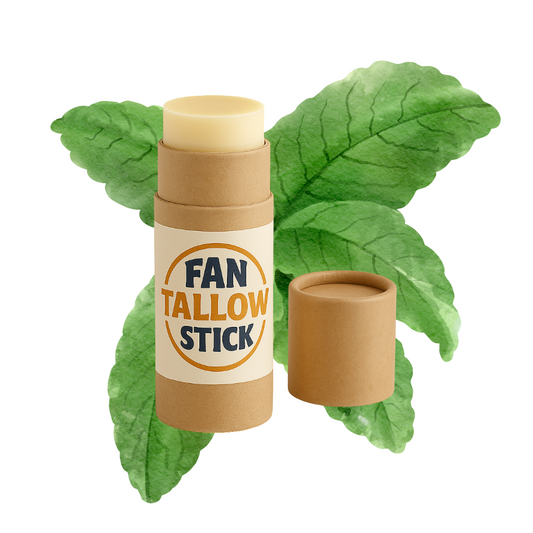 Peppermint Tallow Lip Balm – .35 oz Travel Size