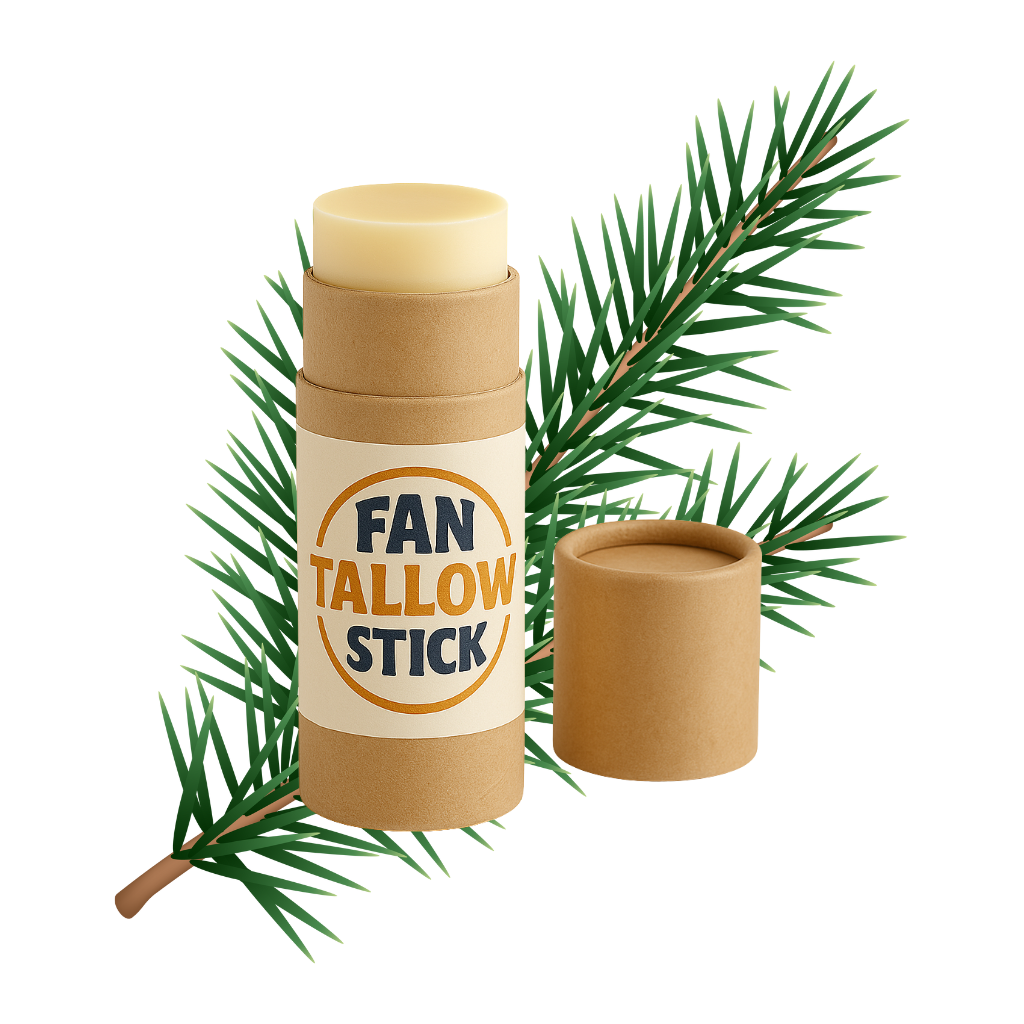Pine Tallow Lip Balm – .35 oz Travel Size